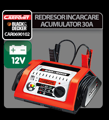 Redresor incarcare acumulator digital Black&Decker 30A - 12V thumb