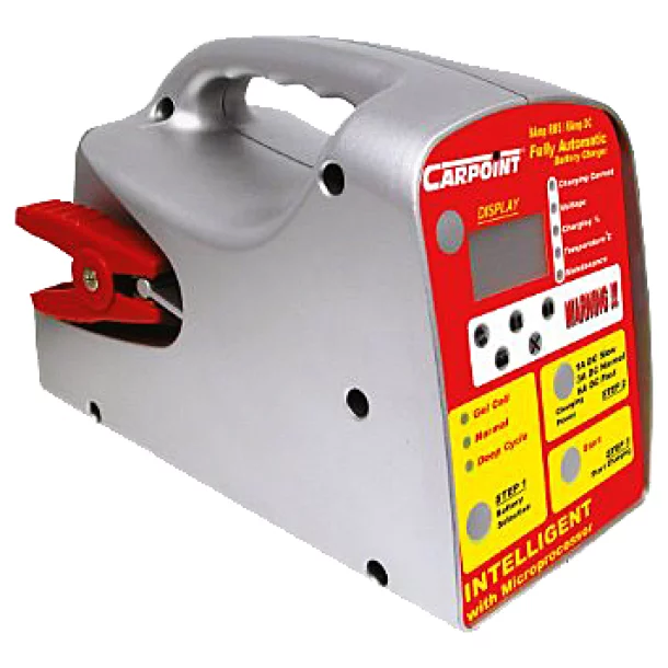 Carpoint intelligent battery charger 6A - 12V
