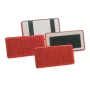 Euro-Norm reflector with adhesive tape 96x46mm - Red