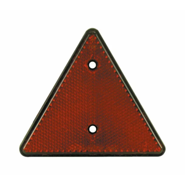 Triangular reflector - 150 mm - Red