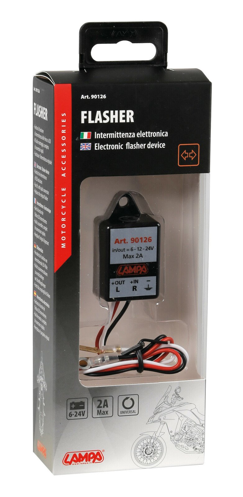 Releu electronic pentru semnalizatoare LED 6/12/24V thumb