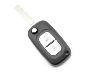 Renault - Carcasa tip cheie briceag cu 2 butoane