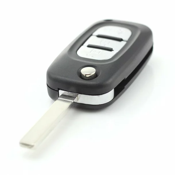 Renault - Carcasa tip cheie briceag cu 3 butoane