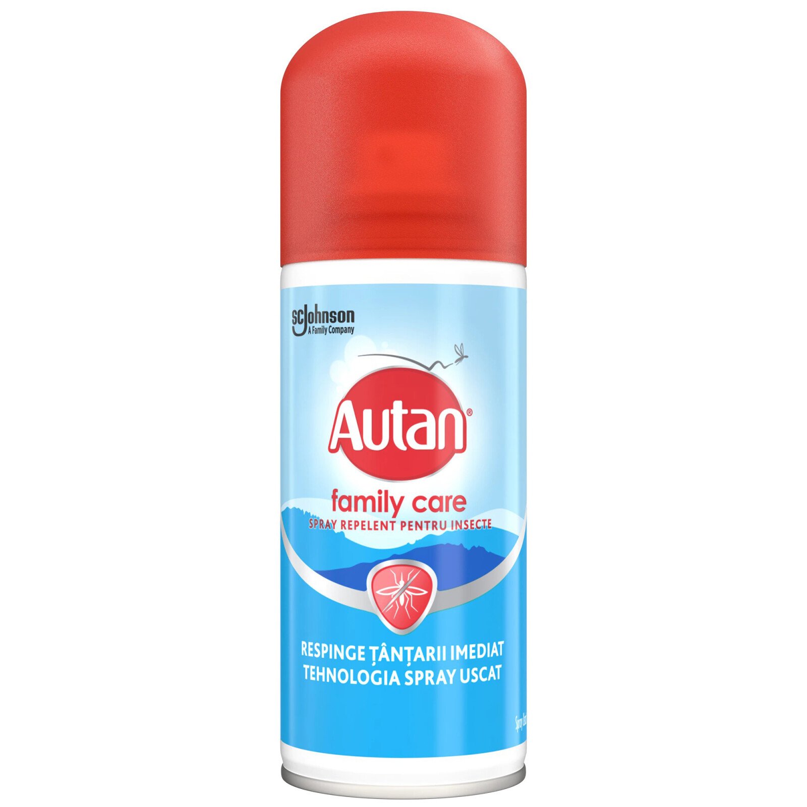 Szúnyogriasztó Autan Family Care, spray 100ml thumb