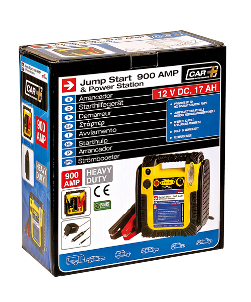 Jump start 900Amp - Power station Car Plus thumb