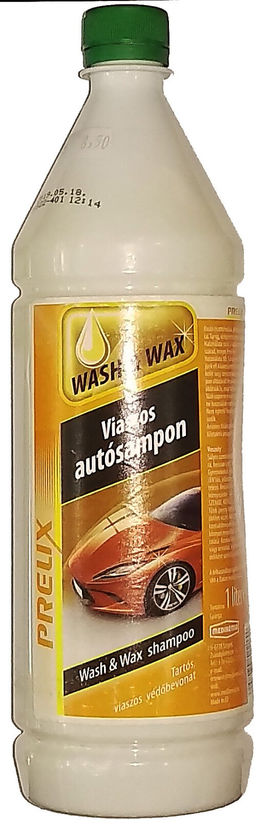 Prelix Wash & Wax viaszos sampon - 1 liter thumb