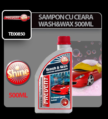 Sampon auto cu ceara Wash & Wax Prevent 500ml thumb