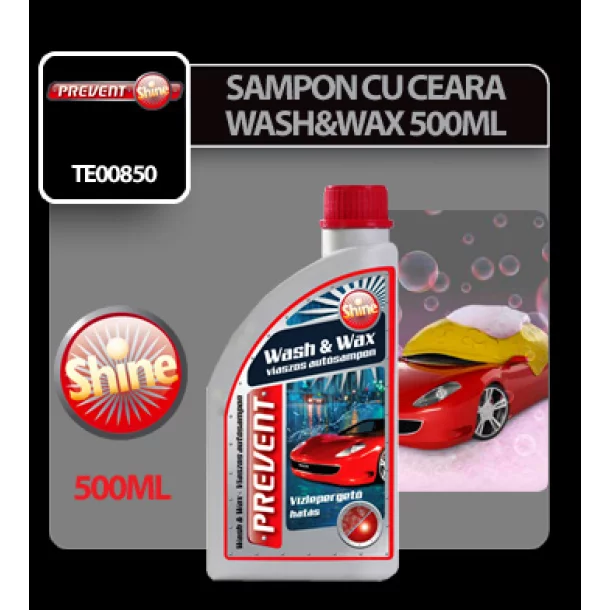 Prevent Wash &amp; Wax viaszos sampon - 500 ml