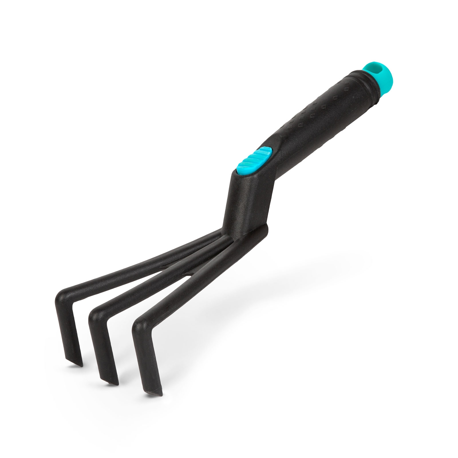 Handheld forked cultivator thumb