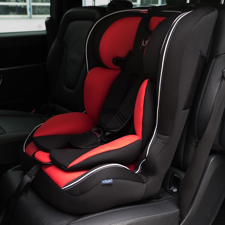 Premium Plus 801 Gyerek autósülés 2 az 1-ben, Isofix ECE R44/04, 9-36 kg - Fekete/Piros thumb