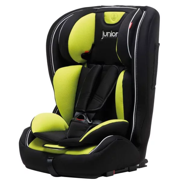 Scaun auto copil 2 in 1 Premium Plus 802 Isofix ECE R44/04, 9-36 kg - Negru/Verde