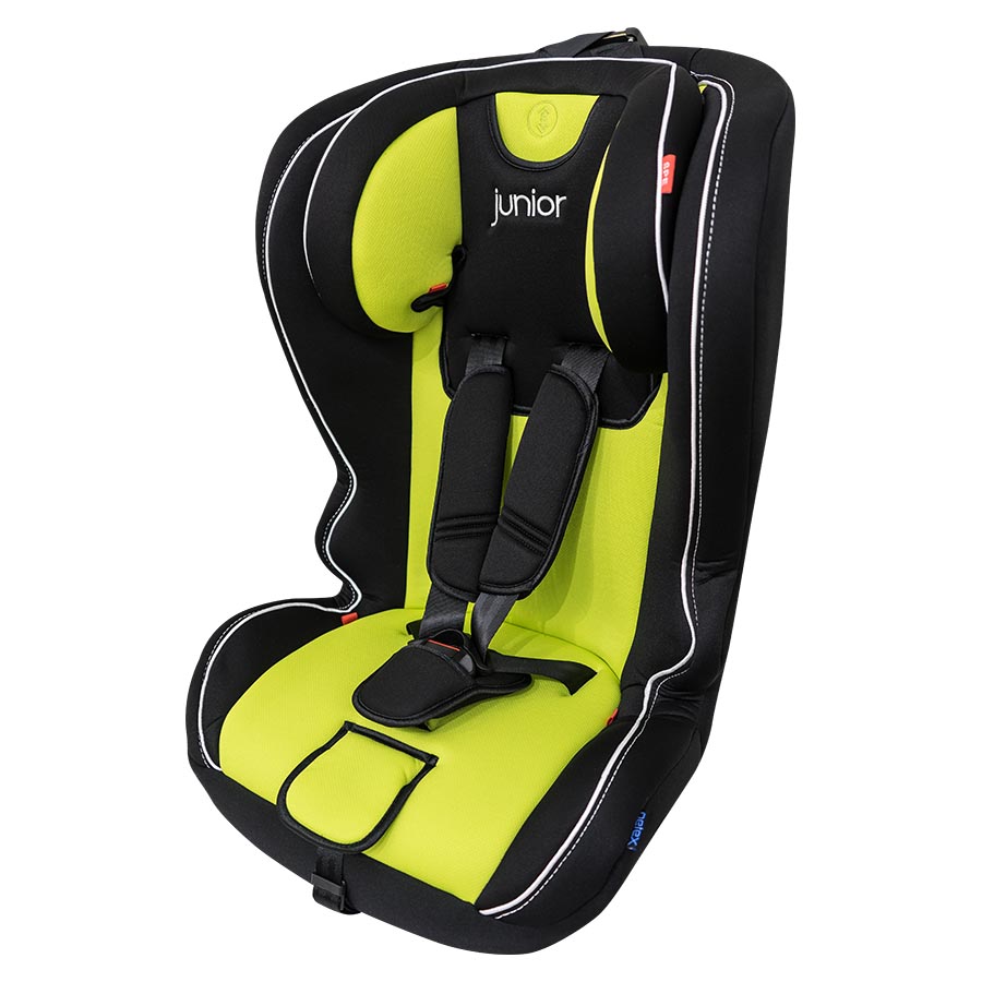 Premium Plus 802 Child car seat 2 in 1, Isofix ECE R44/04, 9-36 kg - Black/Green thumb