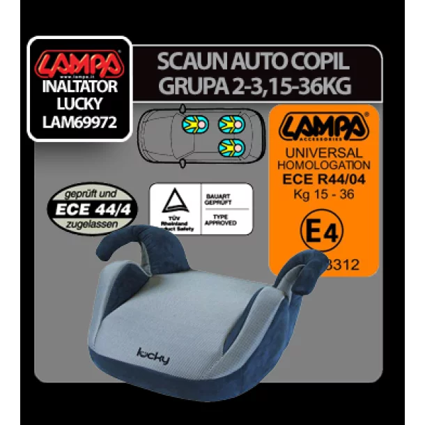 Scaun auto copil grupa 2-3 Lucky