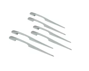 Set aripioare styling exterior Long-Fin 4buc - 223mm - Crom