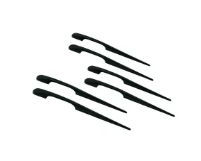 Long-Fin 4 pcs - 223 mm - Black