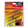 Short-Fin 4 pcs - 140 mm - Chrome