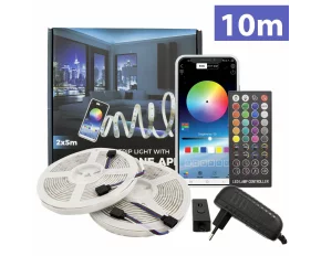 Set banda LED RGB - SMART - 10 m, IP65 - SunShine