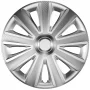 Wheel covers set Cridem Aviator Carbon 4pcs - Silver - 15&#039;&#039;