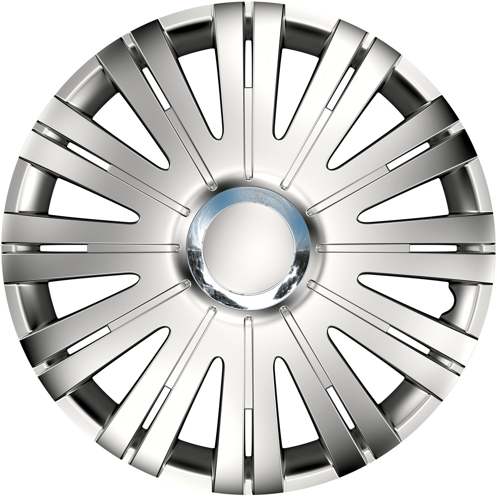 Wheel covers set Cridem Active RC 4pcs - Silver/Chrome - 14'' thumb