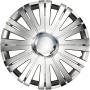 Wheel covers set Cridem Active RC 4pcs - Silver/Chrome - 14&#039;&#039;