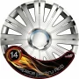 Wheel covers set Cridem Active RC 4pcs - Silver/Chrome - 14&#039;&#039;