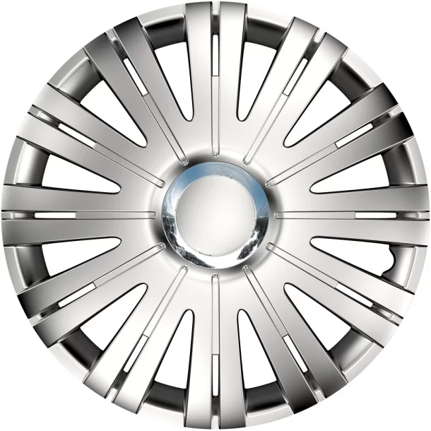 Wheel covers set Cridem Active RC 4pcs - Silver/Chrome - 15&#039;&#039;