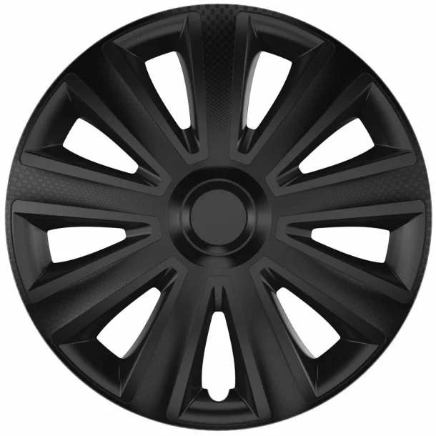 Wheel covers set Cridem Aviator Carbon 4pcs - Black - 14&#039;&#039;