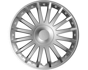 Wheel covers set Cridem Crystal 4pcs - Silver - 15&#039;&#039;