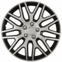 Wheel covers set Cridem Dakar NC 4pcs - Silver/Black - 14&#039;&#039;