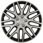 Wheel covers set Cridem Dakar NC 4pcs - Silver/Black - 15&#039;&#039;