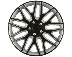 Wheel covers set Cridem Dakar NC 4pcs - Black/Silver - 14&#039;&#039;