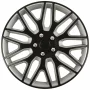 Wheel covers set Cridem Dakar NC 4pcs - Black/Silver - 15&#039;&#039;