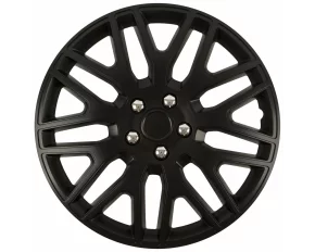 Wheel covers set Cridem Dakar NC 4pcs - Black/Chrome - 16&#039;&#039;
