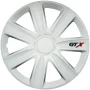 Wheel covers set Cricem GTX Carbon 4pcs - White - 16&#039;&#039;