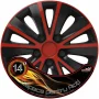 Wheel covers set Cridem Rapide 4pcs - Red/Black - 14&#039;&#039;