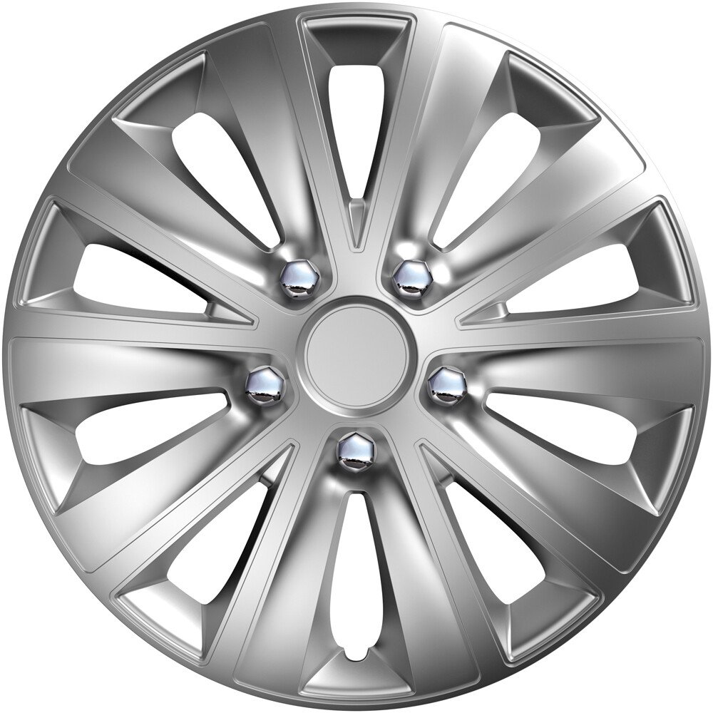 Wheel covers set Cridem Rapide NC 4pcs - Silver/Chrome - 14'' thumb