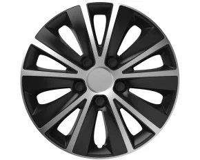 Wheel covers set Cridem Rapide 4pcs - Silver/Black - 16&#039;&#039;