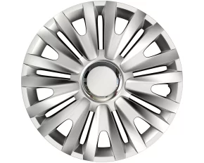 Wheel covers set Cridem Royal RC 4pcs - Silver/Chrome - 15&#039;&#039;