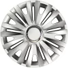 Set capace roti auto Cridem Royal RC 4buc - Argintiu/Crom - 16''