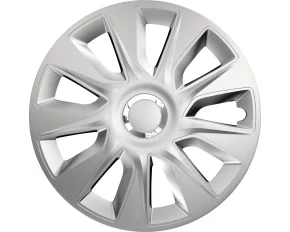 Wheel covers set Cridem Stratos RC 4pcs - Silver/Chrome - 14&#039;&#039;