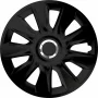 Wheel covers set Cridem Stratos RC 4pcs - Black/Chrome - 15&#039;&#039;