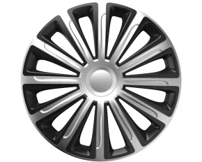 Wheel covers set Cridem Trend 4pcs - Silver/Black - 15&#039;&#039;