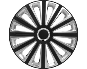 Wheel covers set Cridem Trend RC 4pcs - Black/Silver - 14&#039;&#039;