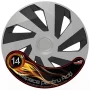Wheel covers set Cridem Vector 4pcs - Silver/Black - 14&#039;&#039;-Resealed,