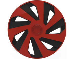 Wheel covers set Cridem Vector 4pcs - Red/Black - 14&#039;&#039; - Resealed