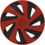 Cridem Vector dísztárcsa szett 4 darab - Piros/Fekete - 14&#039;&#039; - Újra csomagolt termék