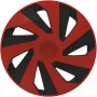 Wheel covers set Cridem Vector 4pcs - Red/Black - 15&#039;&#039;