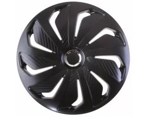 Wheel covers set Cridem Wind RC 4pcs - Black/Chrome - 16&#039;&#039;