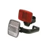 Set catadioptri reflectorizanti bicicleta fata-spate 2buc Lampa - Alb/Rosu