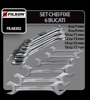 Set of wrenches 6pcs Filson thumb